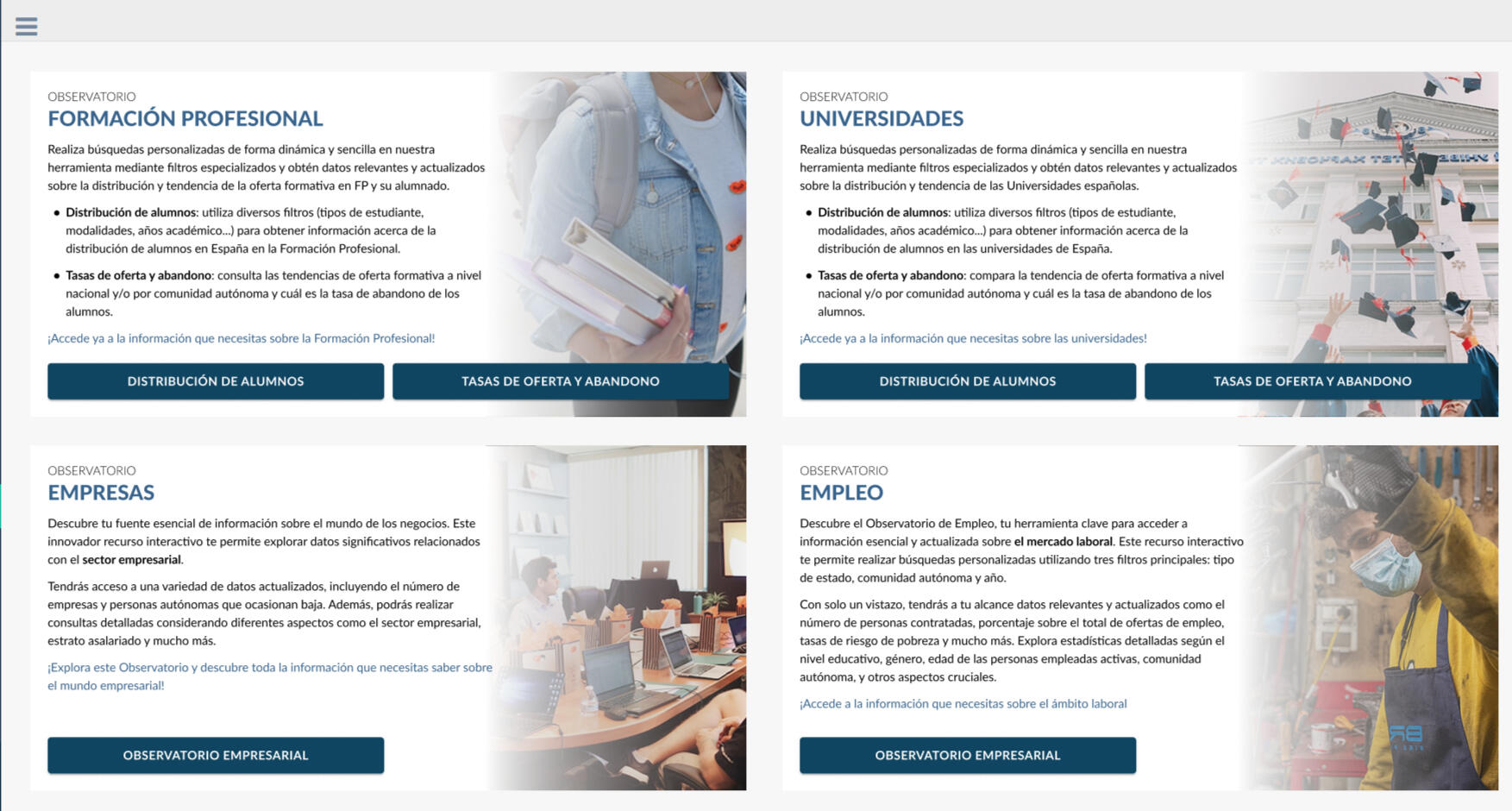 Rediseño y mejora de copy del neoObservatorio para neoCK